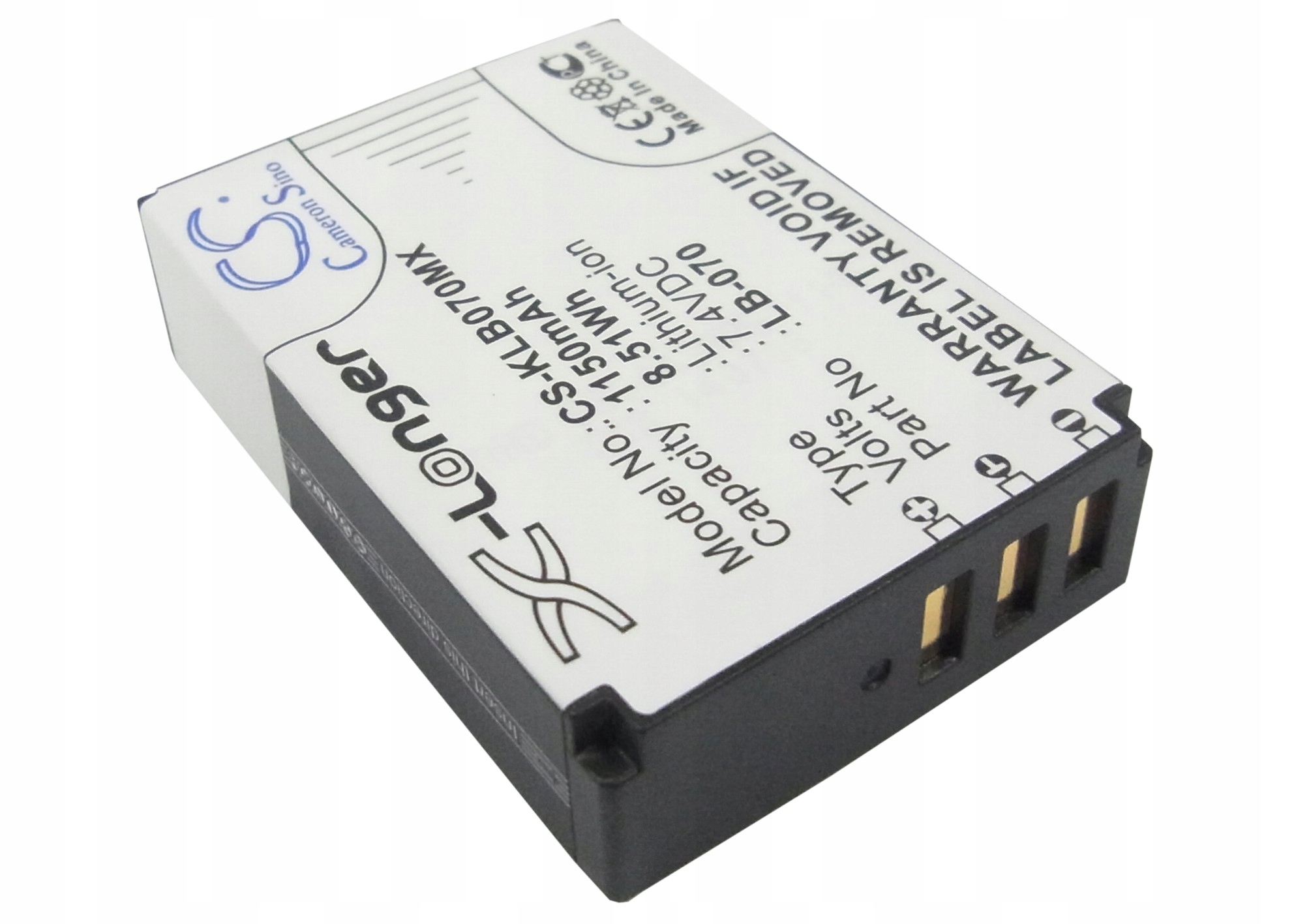 Akumulator Bateria Typu LB-070 LB070 do Kodak Pixpro S1 S-1 AZ651 Astro Zoom AZ652 AZ901 – Wydajność i niezawodność