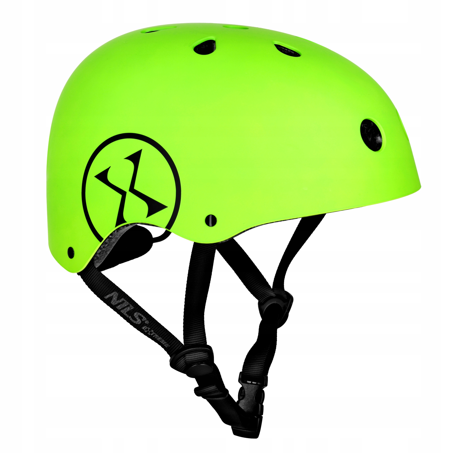 Nowoczesny design – Kask w zielonym kolorze