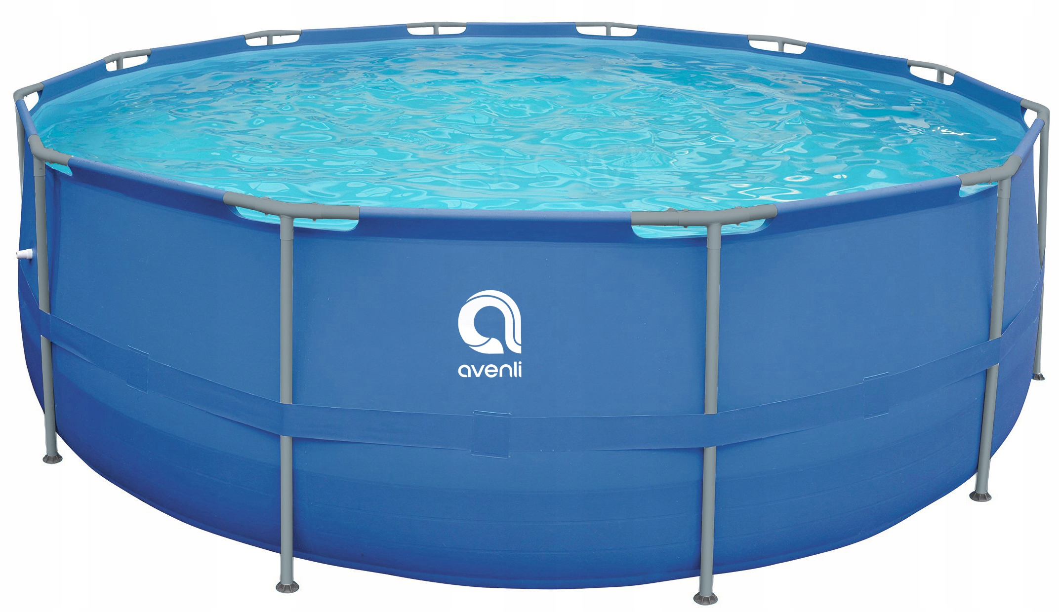 Basen stelażowy owalny 450x122 cm z pompą – Idealne miejsce do zabawy w ogrodzie