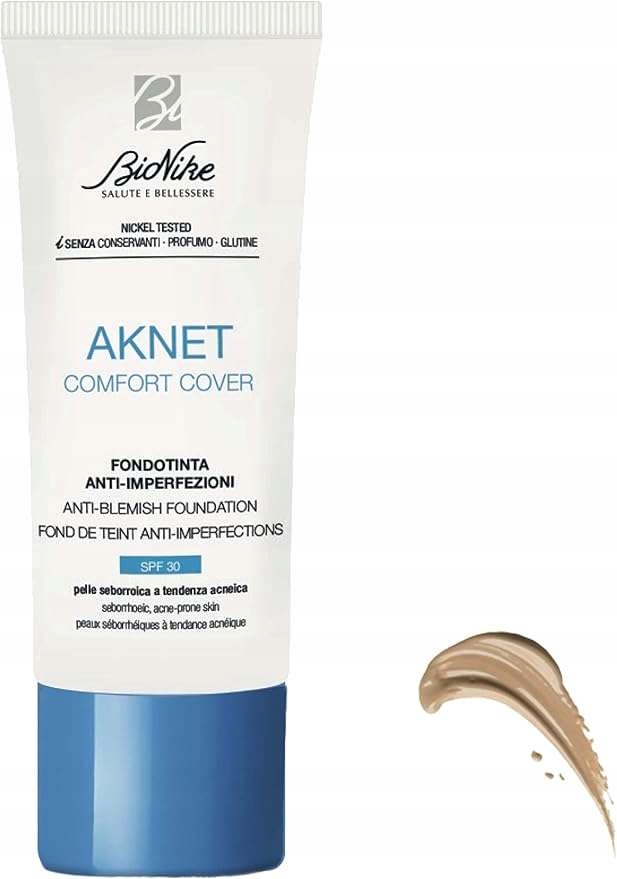 BioNike Comfort Cover - Matowy i Kryjący Podkład w Odcieniu 102 Sable
