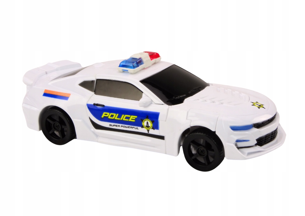 Unikalny design policyjnego samochodu