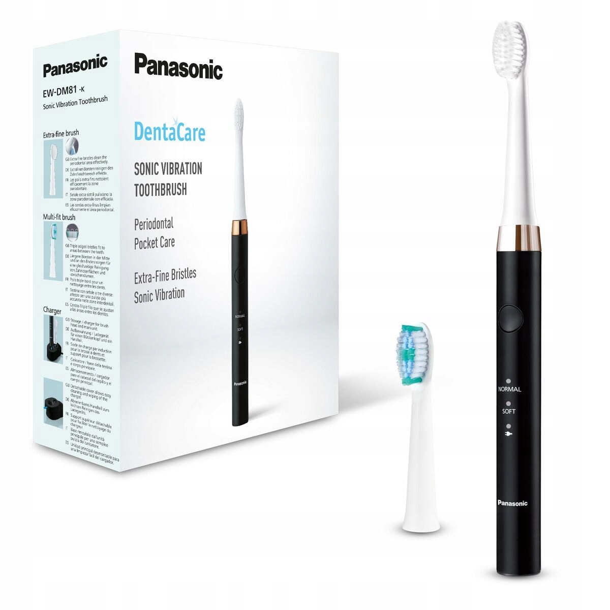 Szczoteczka soniczna Panasonic EW-DM81-K503 – Doskonała higiena jamy ustnej