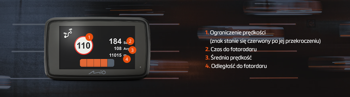 droga nocą widok z góry