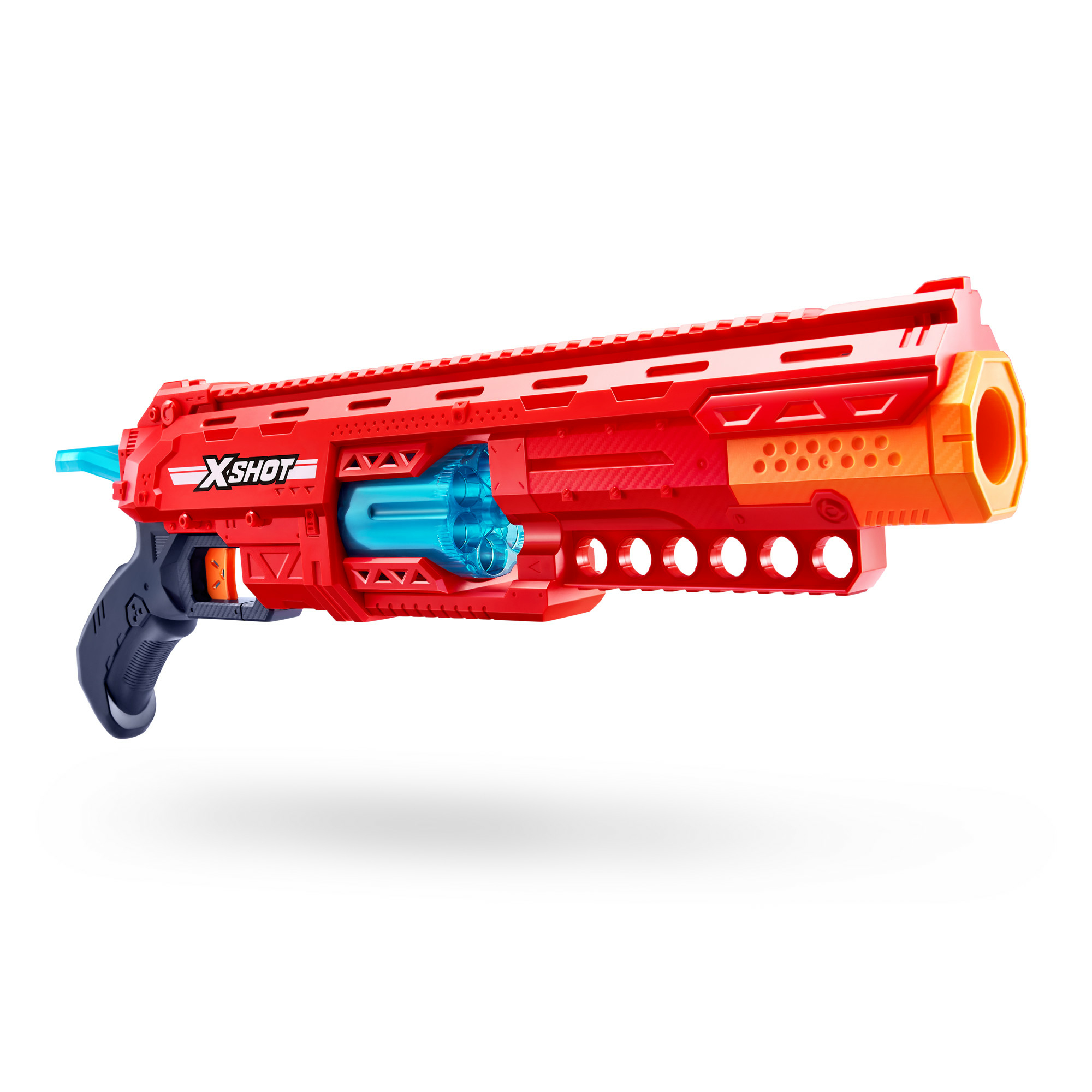 Wymiary i kolorystyka – Wielobarwny blaster o wymiarach 23 x 50 x 7 cm