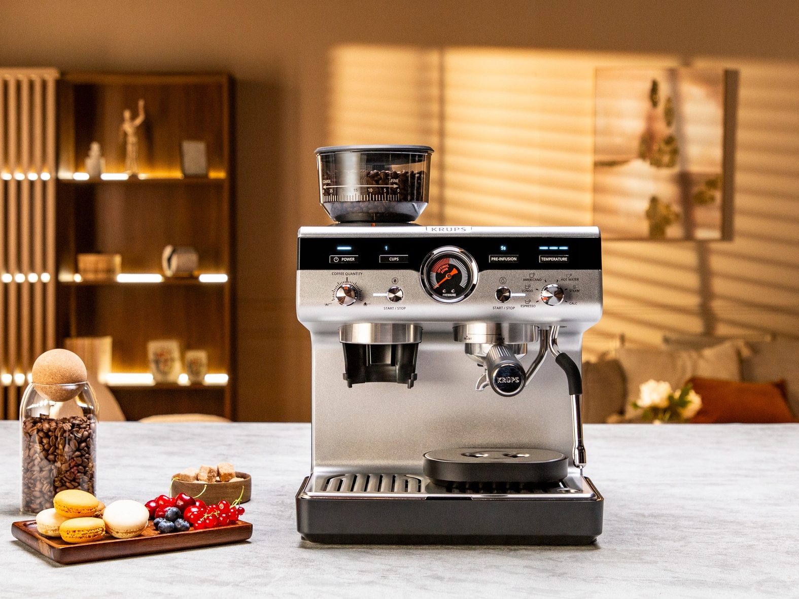 Intuicyjny interfejs użytkownika – Łatwe przygotowanie kawy