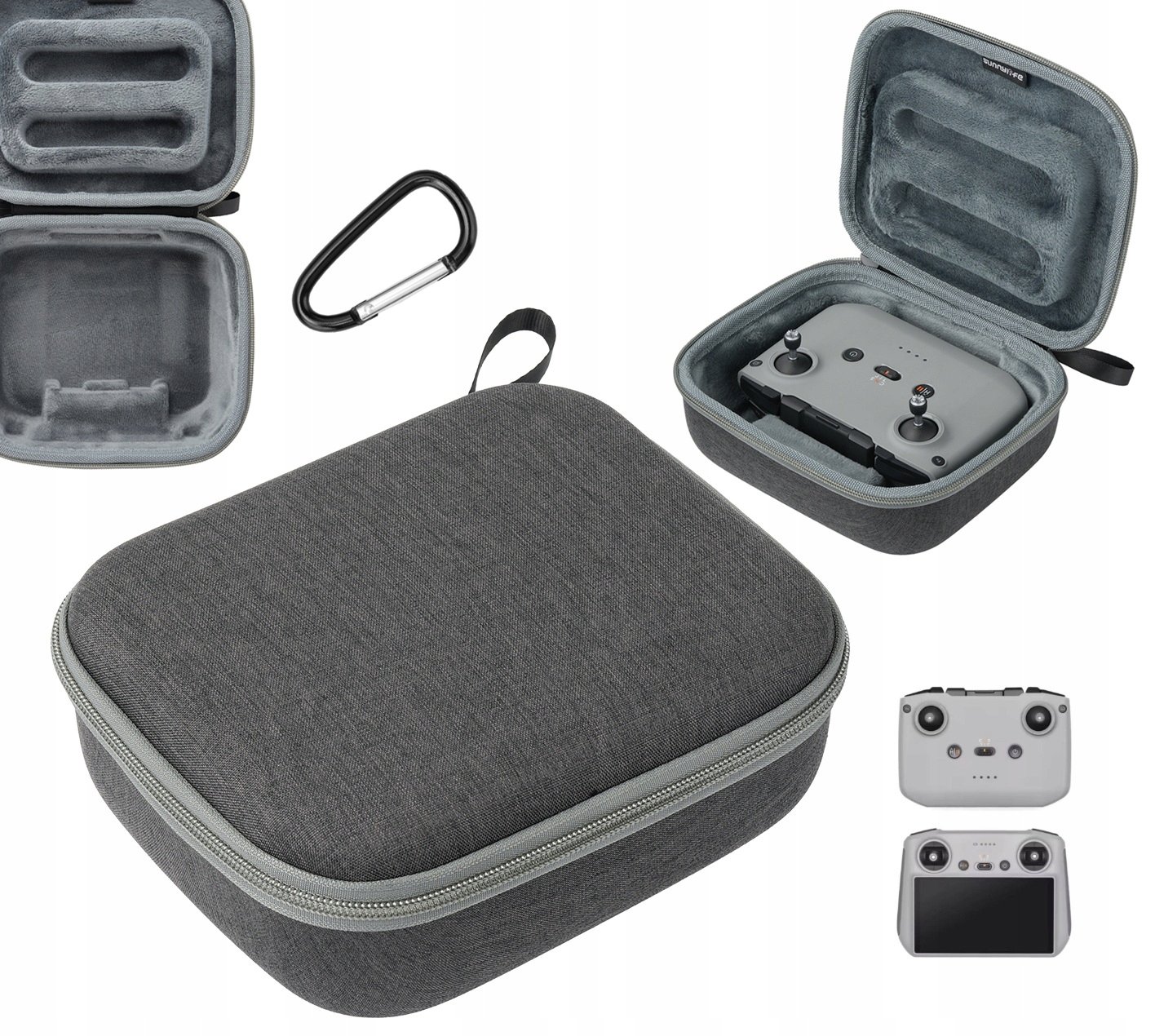 Etui Futerał Case Walizka Do Kontrolera Pilota DJI RC 1/2 RC-N1/N2/N3 – Ochrona na najwyższym poziomie