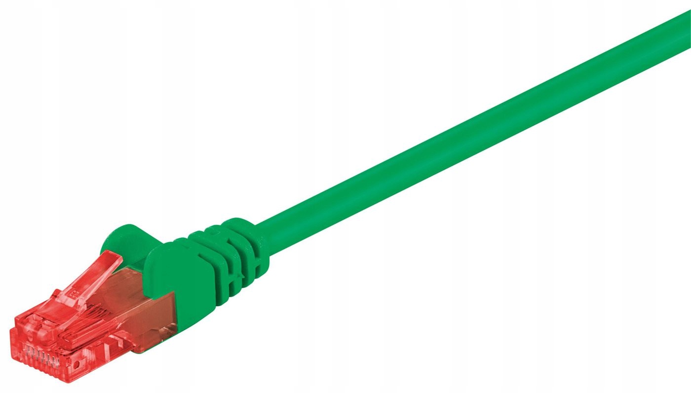 Kabel CAT 6 U/UTP 5m PVC Zielony*