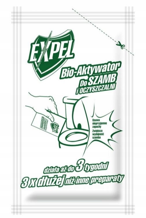Mikrobiologiczny preparat enzymatyczny do szamb