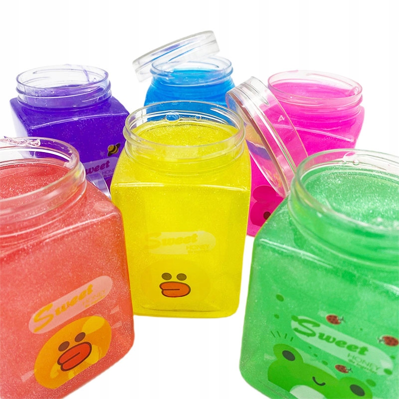 Slime kolor słoik 12szt/disp 012607 91412 – Kreatywna zabawa dla dzieci