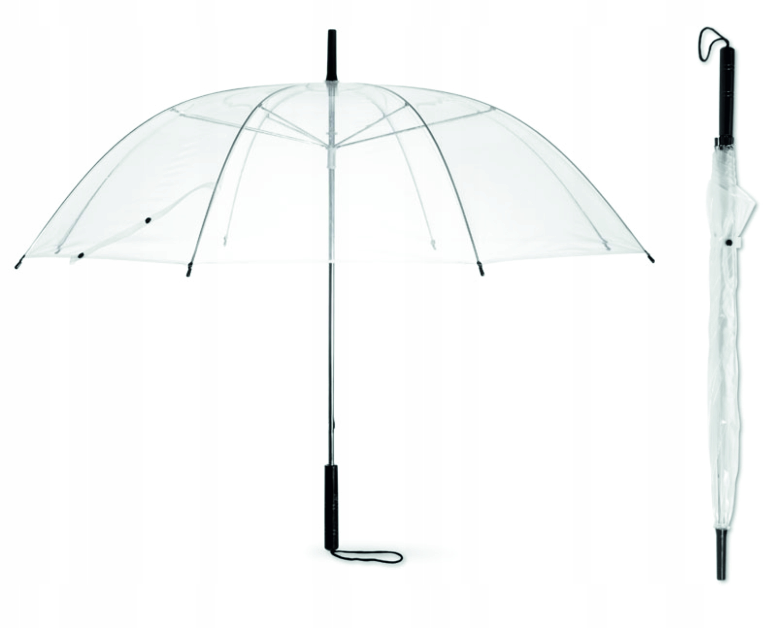 Parasol Transparentny 100 cm – Elegancja i funkcjonalność w jednym