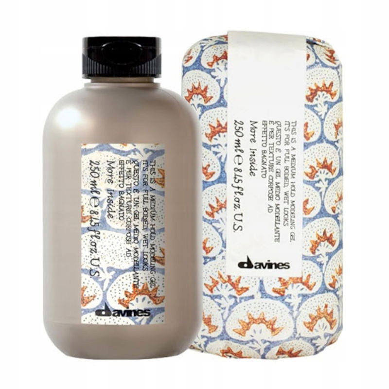 Davines Średnio utrwalający żel modelujący do włosów 250ml – Idealne rozwiązanie dla Twojej fryzury