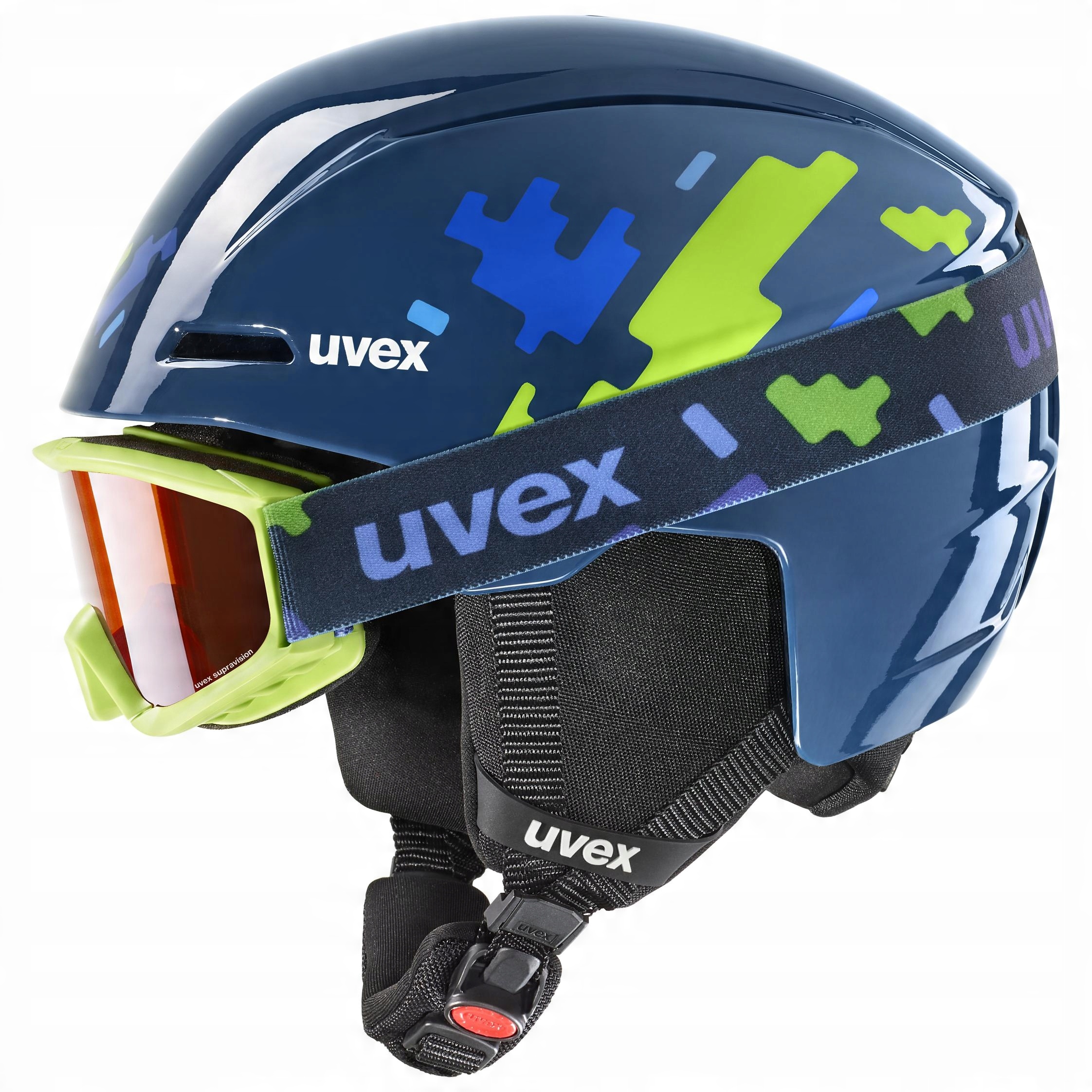 Kask narciarski Uvex Viti Set – Bezpieczna zabawa na stoku