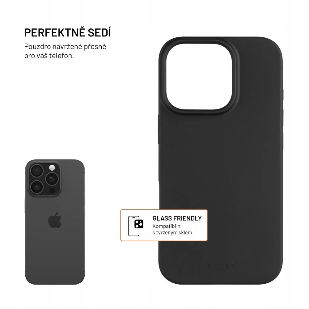 Elegancki czarny design – Idealne dopasowanie do iPhone 17 Pro Max