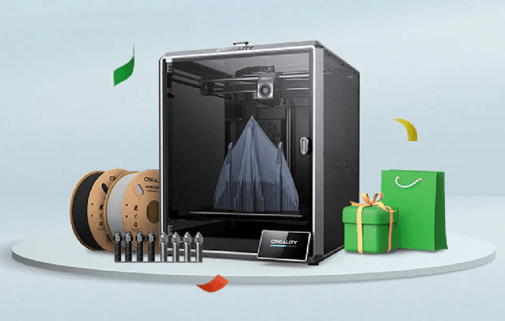 Drukarka 3D Creality K2 Pro Combo – zaawansowane możliwości w jednym urządzeniu - Podgrzewana komora dla wymagających materiałów