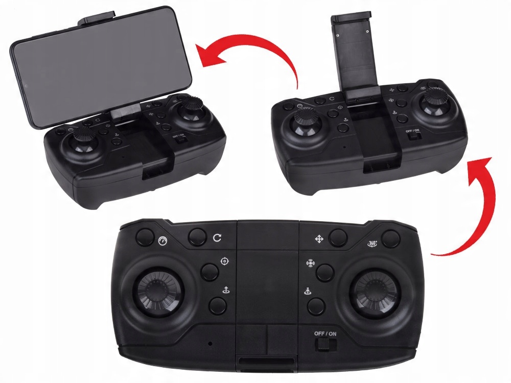 Latający Dron quadcopter Model zdalnie sterowany Składany + Kamera RC0657 – Odkryj nowy wymiar zabawy