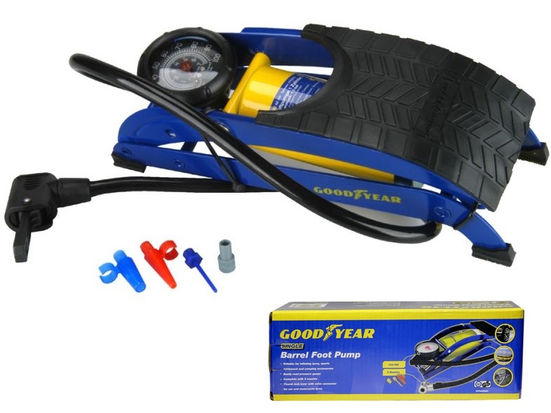 Goodyear Pompka Nożna 1 Cylinder – Niezawodna pomoc w pompowaniu