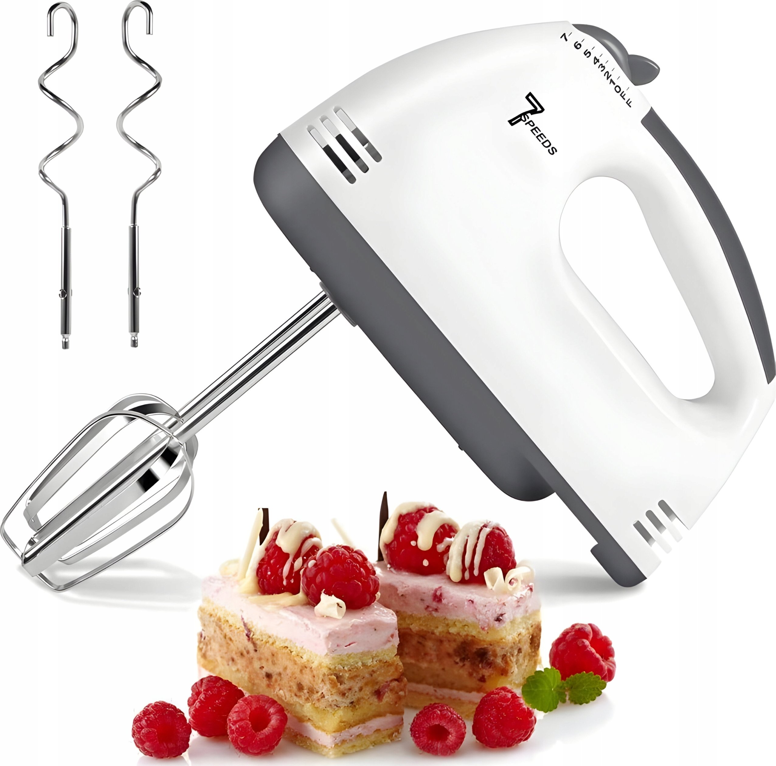 Wszechstronność zastosowania – Idealny do miksowania, ubijania i zagniatania