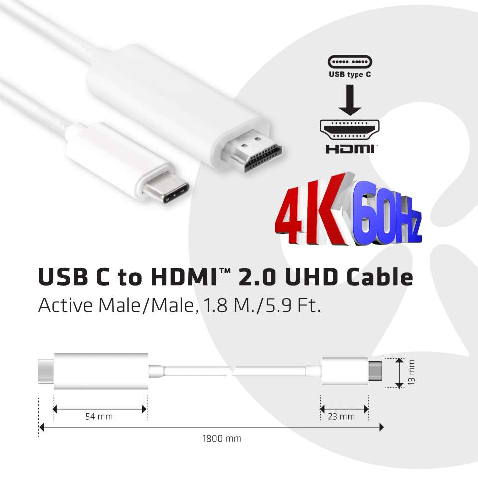 Wysoka jakość obrazu dzięki HDMI 2.0 UHD