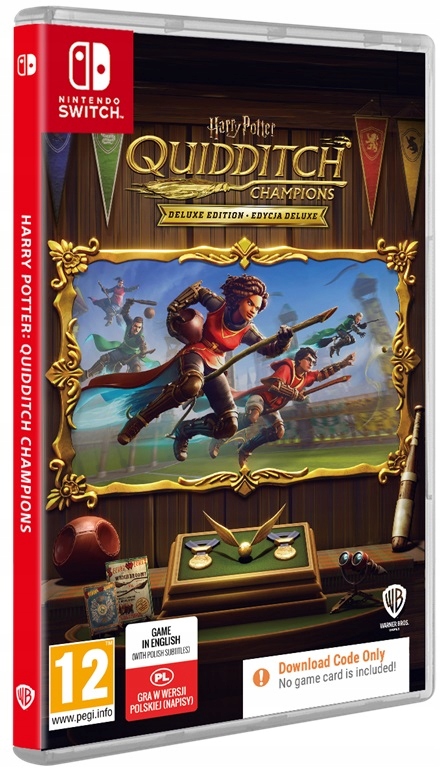 HARRY POTTER MISTRZOWIE QUIDDITCHA EDYCJA DELUXE na NINTENDO SWITCH – Wejdź do magicznego świata Quidditcha