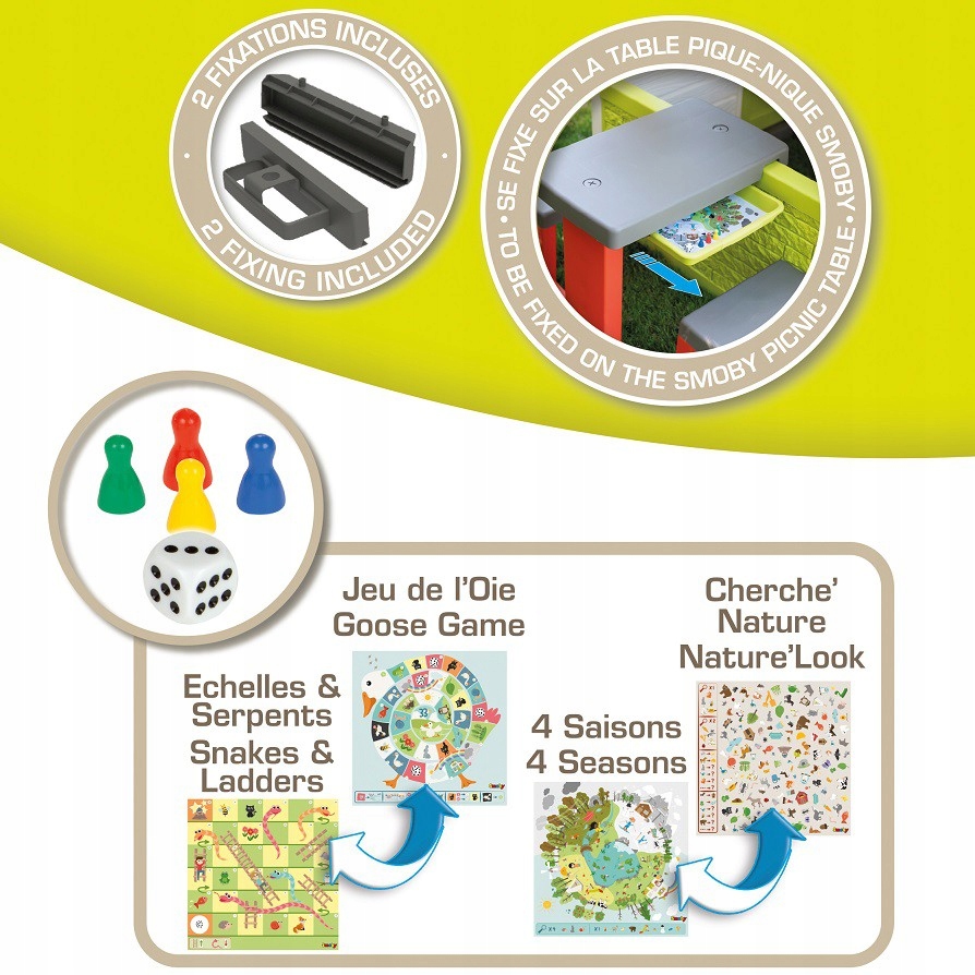 Zestaw gier planszowych dla dzieci