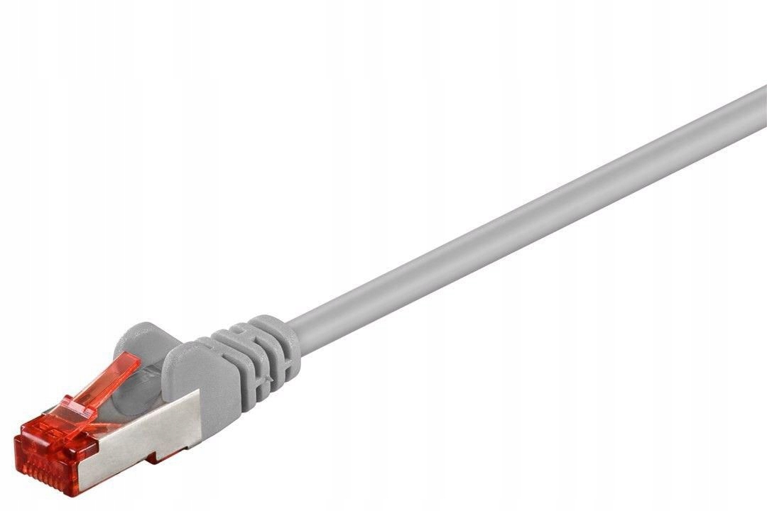 Patchcord F/UTP CAT6 7.5m Szary – Wysoka wydajność i niezawodność