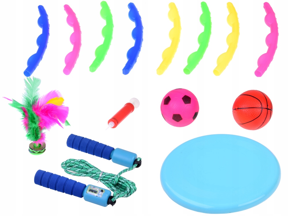 Różnorodne akcesoria sportowe dla dzieci