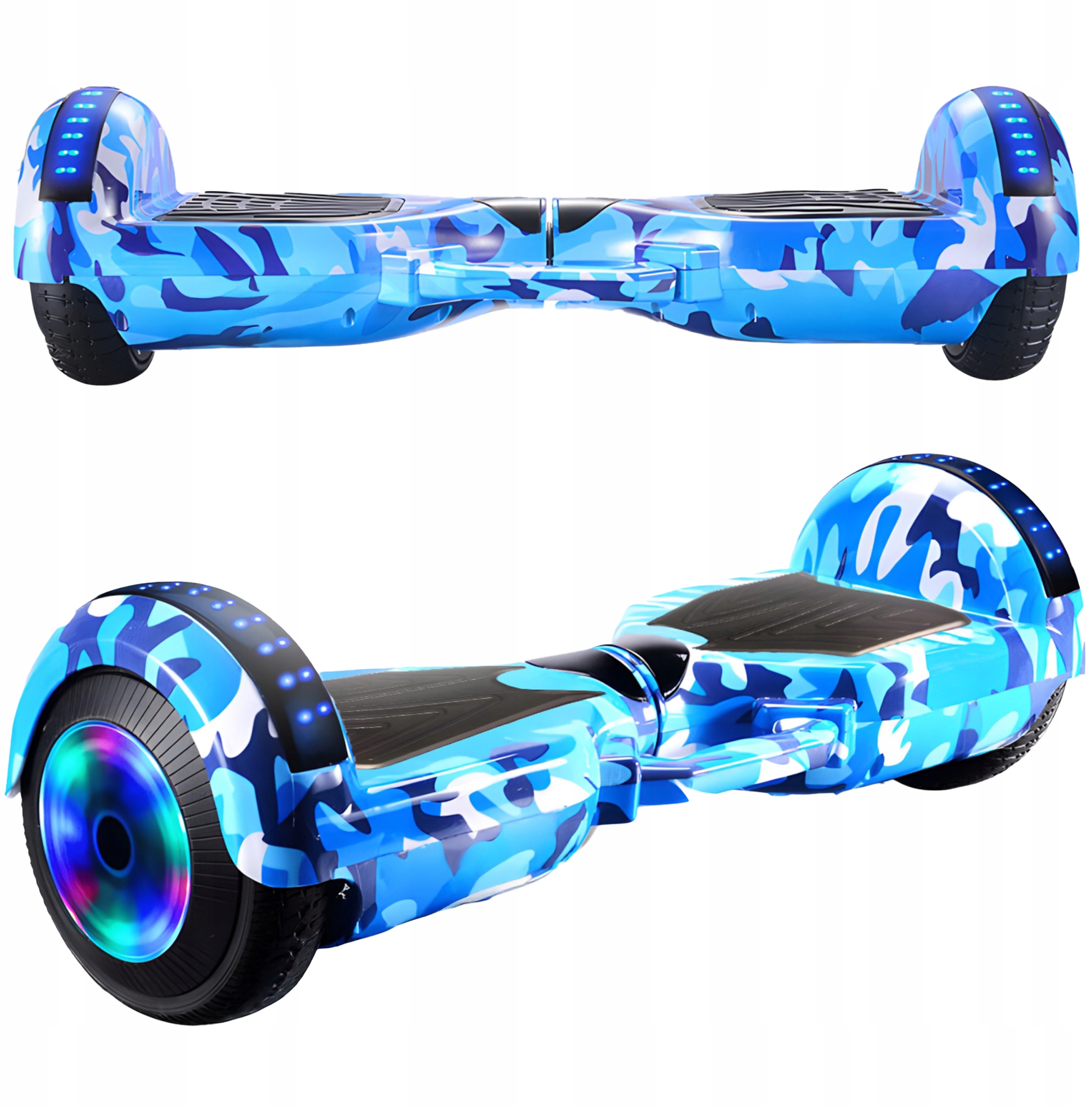 Hoverboard deskorolka elektryczna LED deska głośnik BT 8 cali – Nowoczesny sposób na aktywność