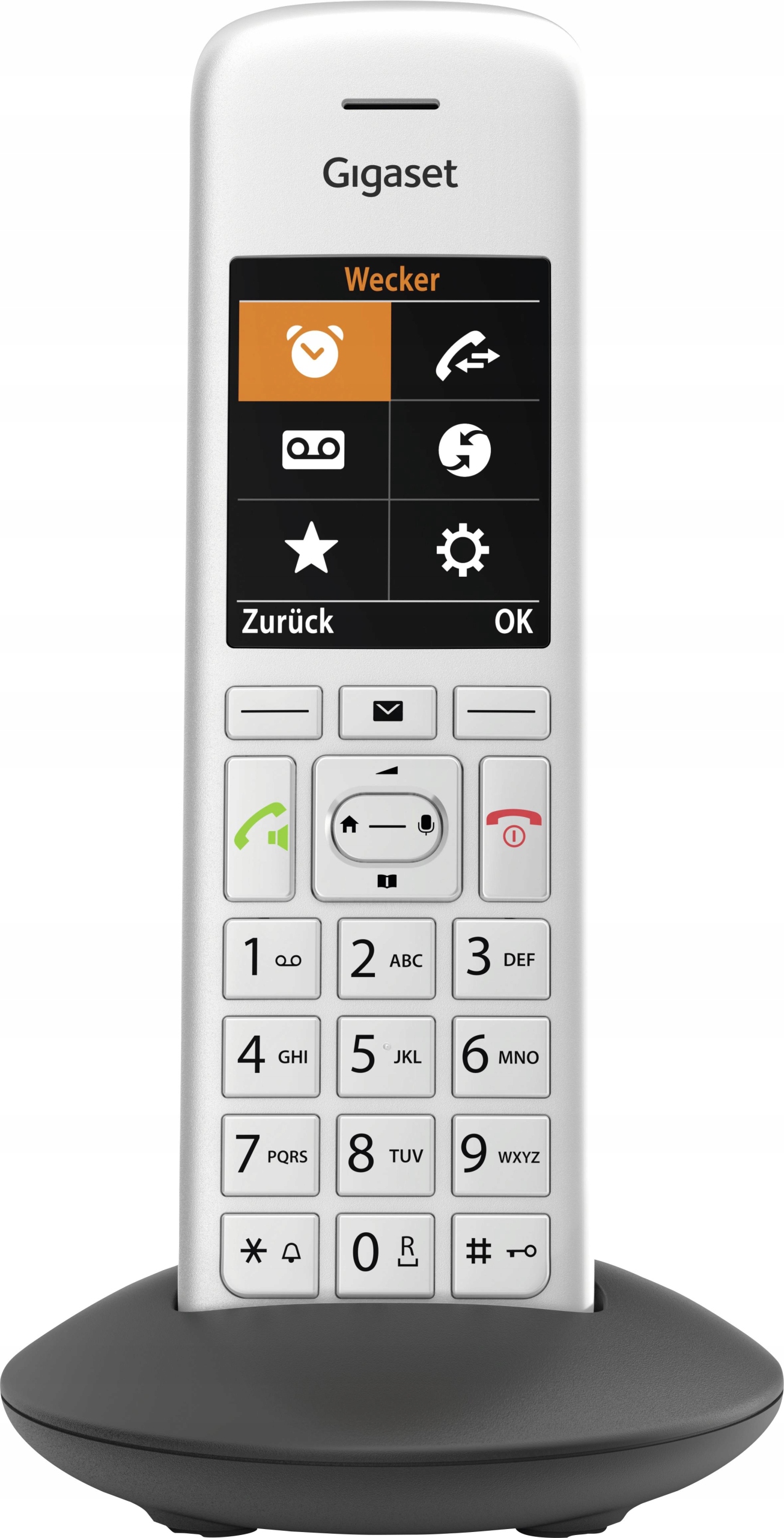 Gigaset CE575HX – Nowoczesna słuchawka DECT w eleganckim kolorze