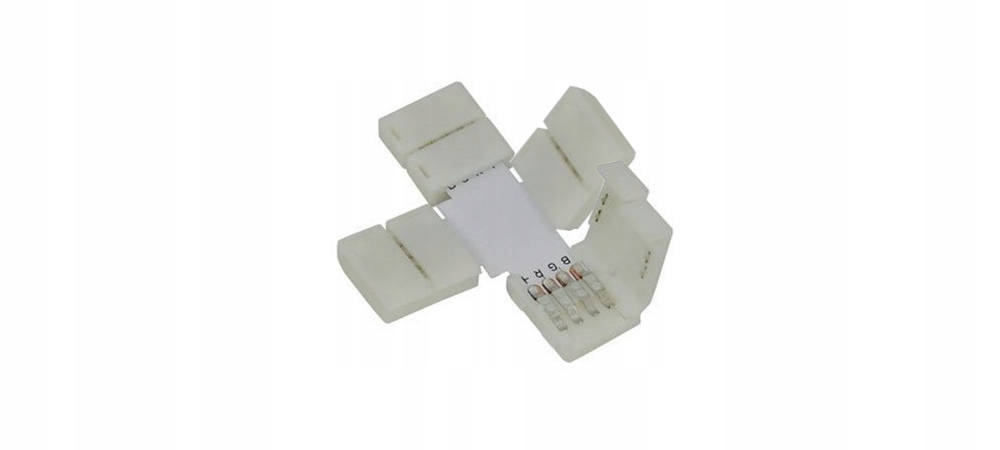 Złączka 10mm czterostronna X bez przewodu RBG CLICK-10X-RGB – Idealne rozwiązanie do taśm LED