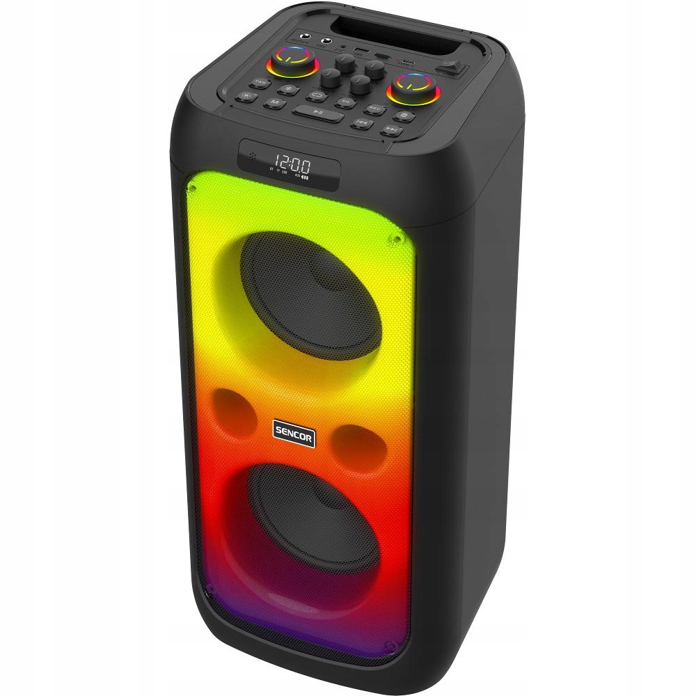 Imprezowy Głośnik Sencor Partycon WAVE – Moc 100W dla Twojej imprezy