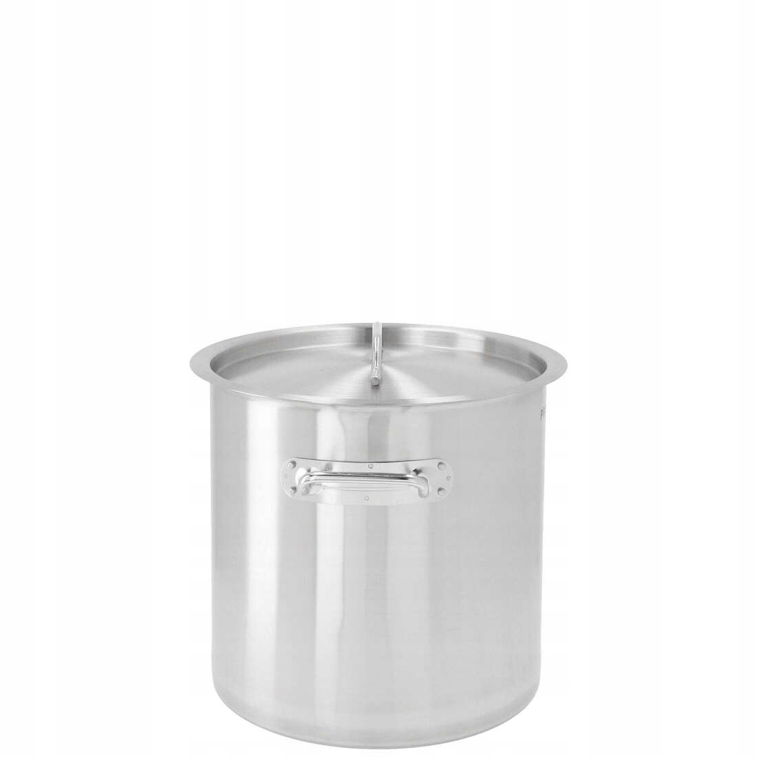 Garnek wysoki 17 l o średnicy 280 mm z pokrywką ze stali nierdzewnej | PRESTONA