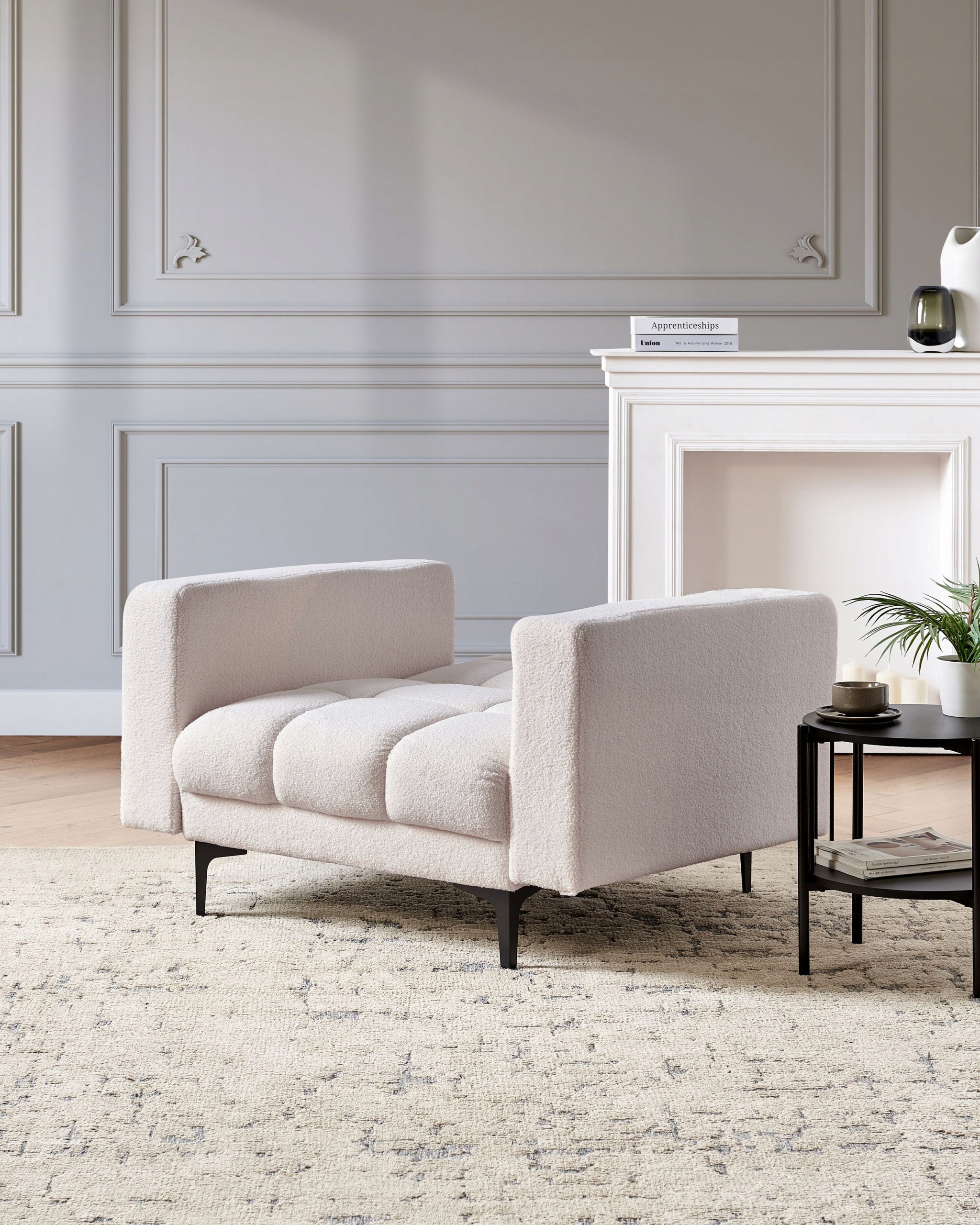 Wysokiej jakości tapicerka boucle