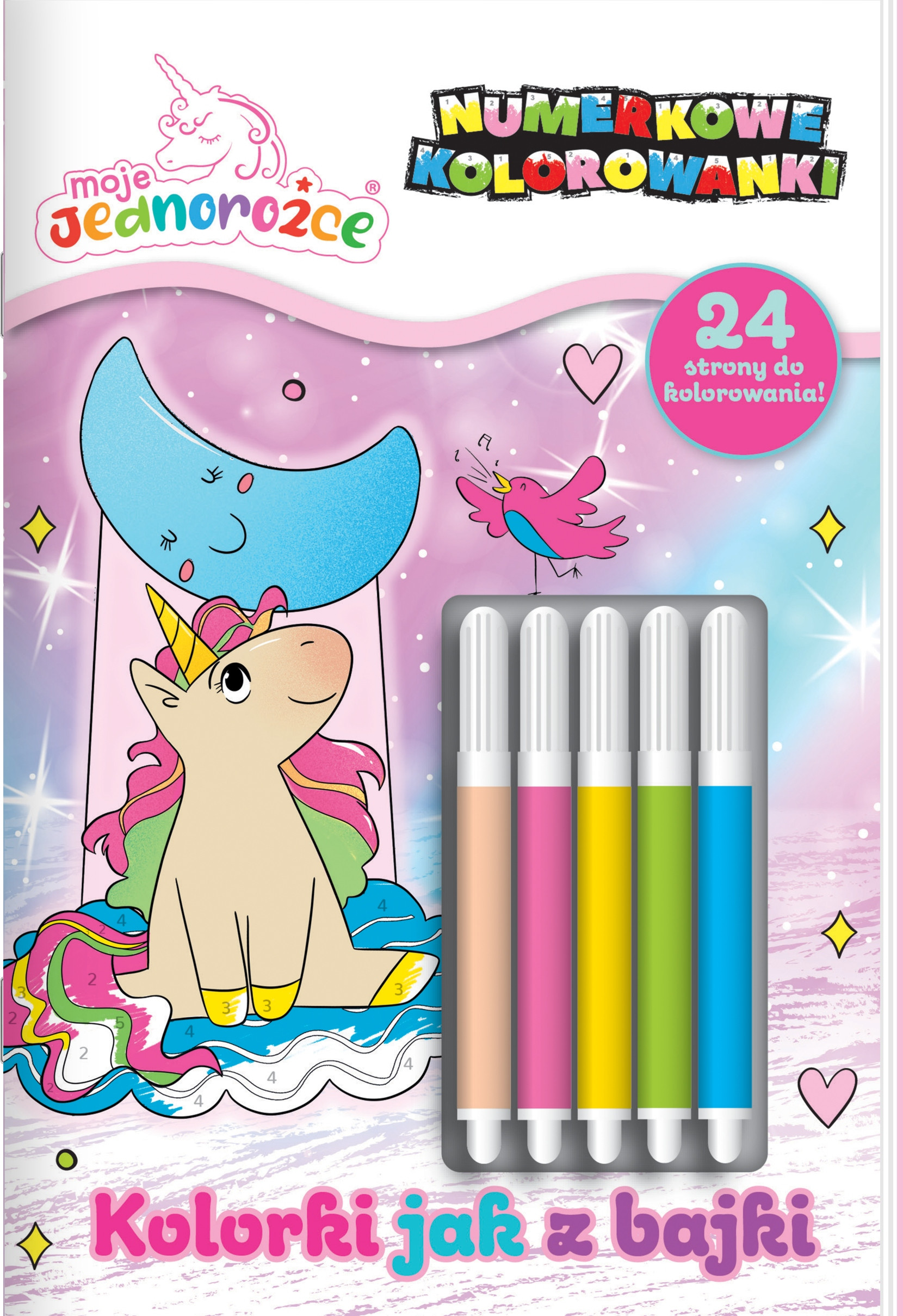 24 obrazki do pokolorowania