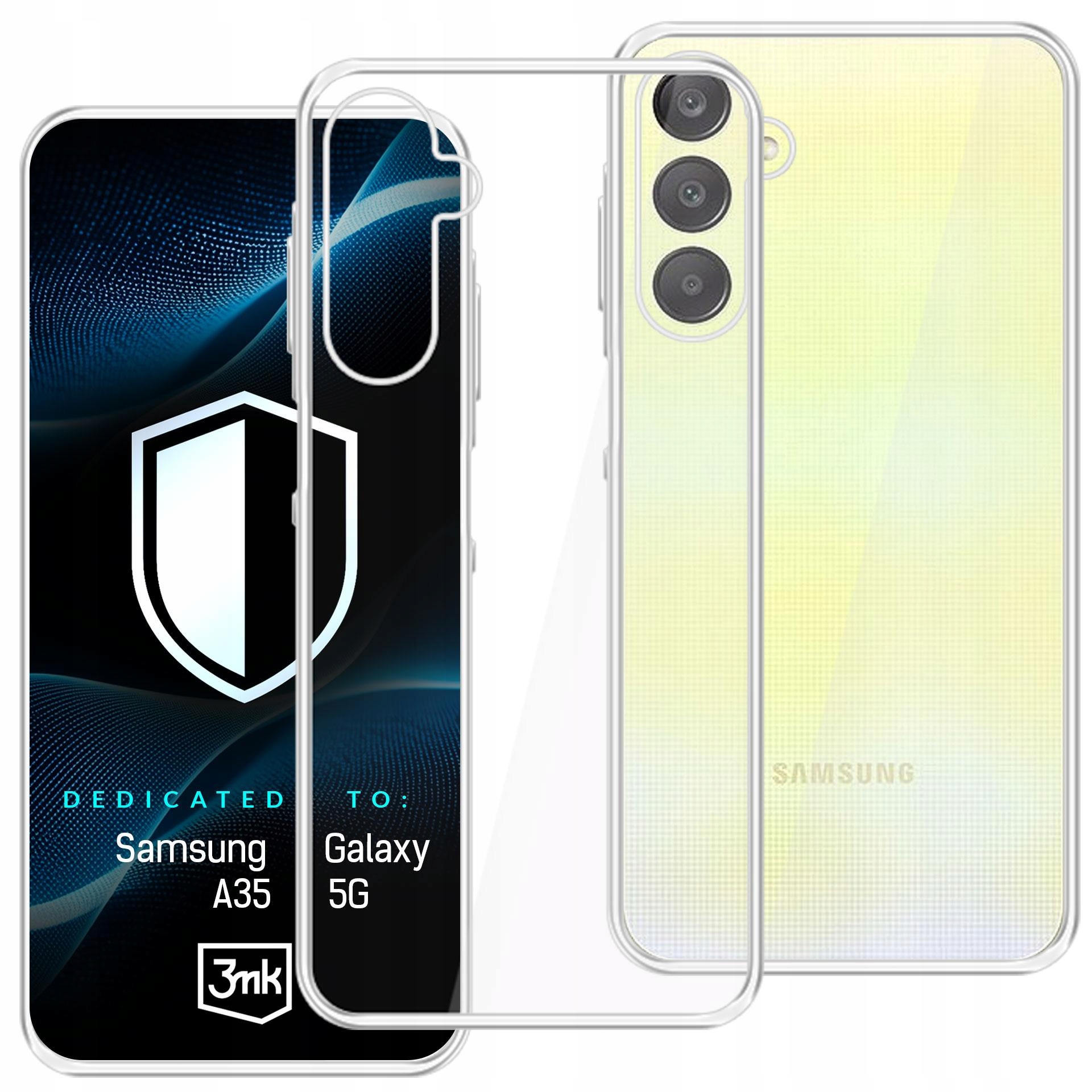 Samsung Galaxy A35 5G – Przezroczyste etui 3mk HARDY® Vision Case