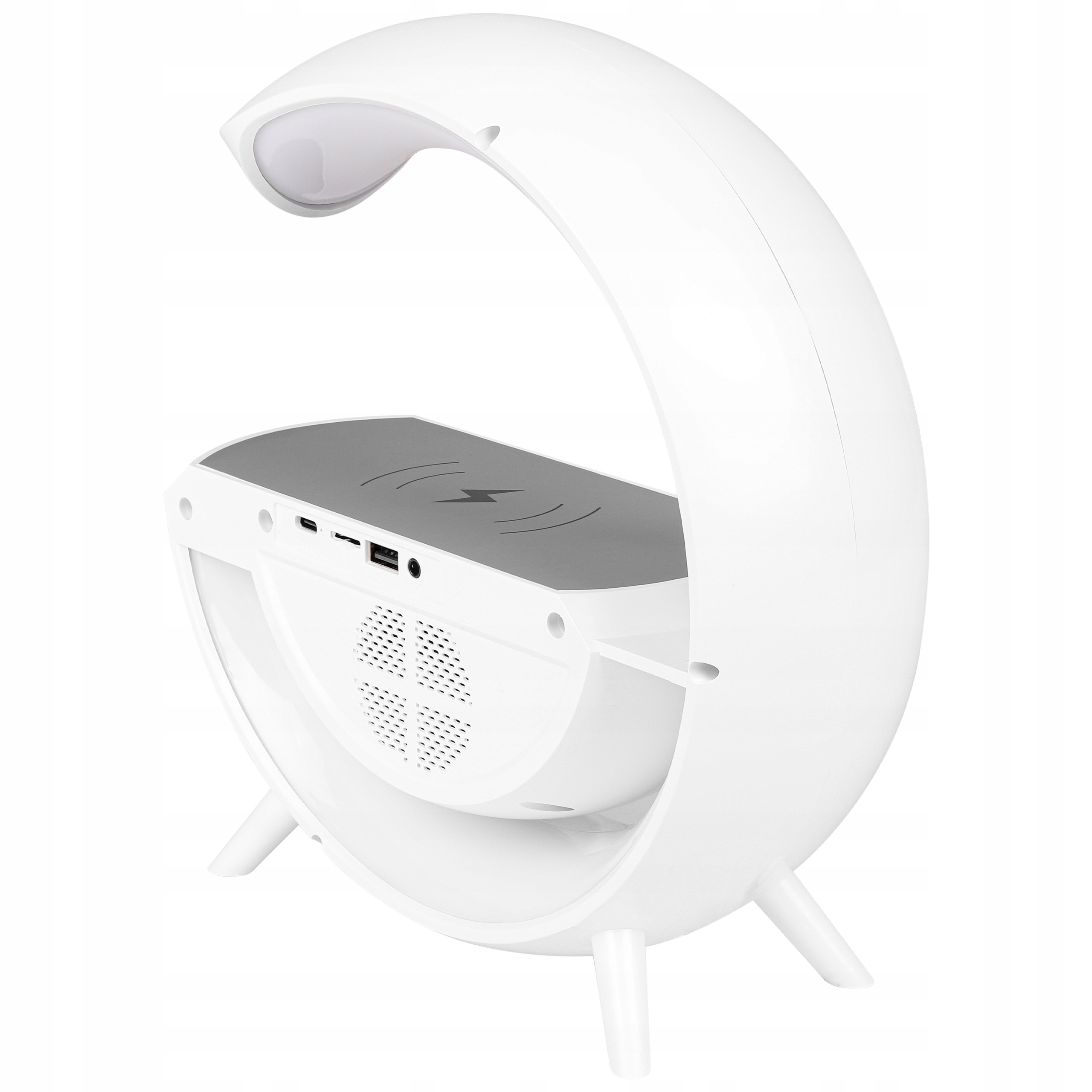 Zestaw zawiera lampę z kablem USB-C – Gotowa do użycia