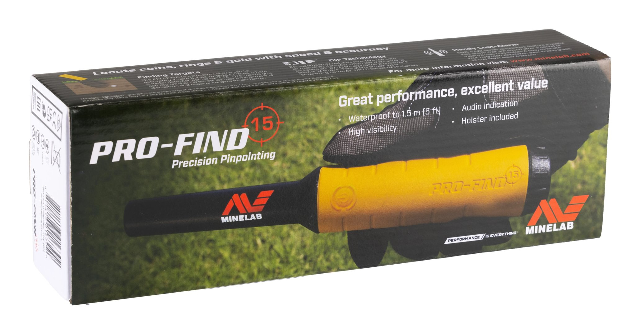 Wykrywacz metalu Minelab Pro-Find 15 – Precyzyjne lokalizowanie znalezisk