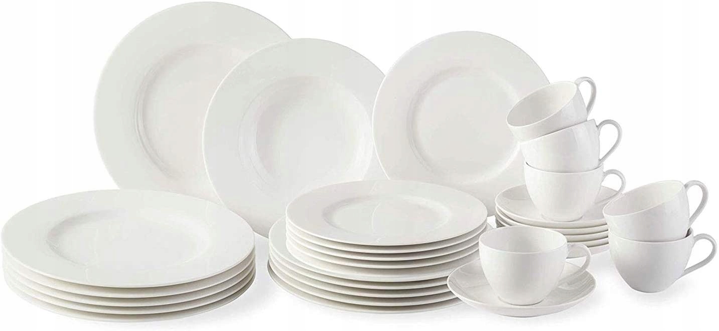 Villeroy & Boch Pietų Serwis Basic White – Elegancja na każdym stole
