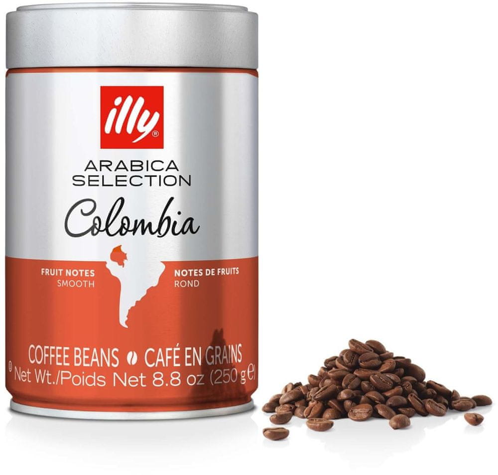 Kawa ziarnista Illy Arabica Selection Colombia 250 g – Wyjątkowy smak Kolumbii