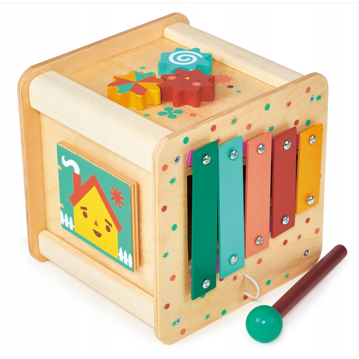 Mentari Malucha kube aktywności – Wielofunkcyjna zabawka dla najmłodszych