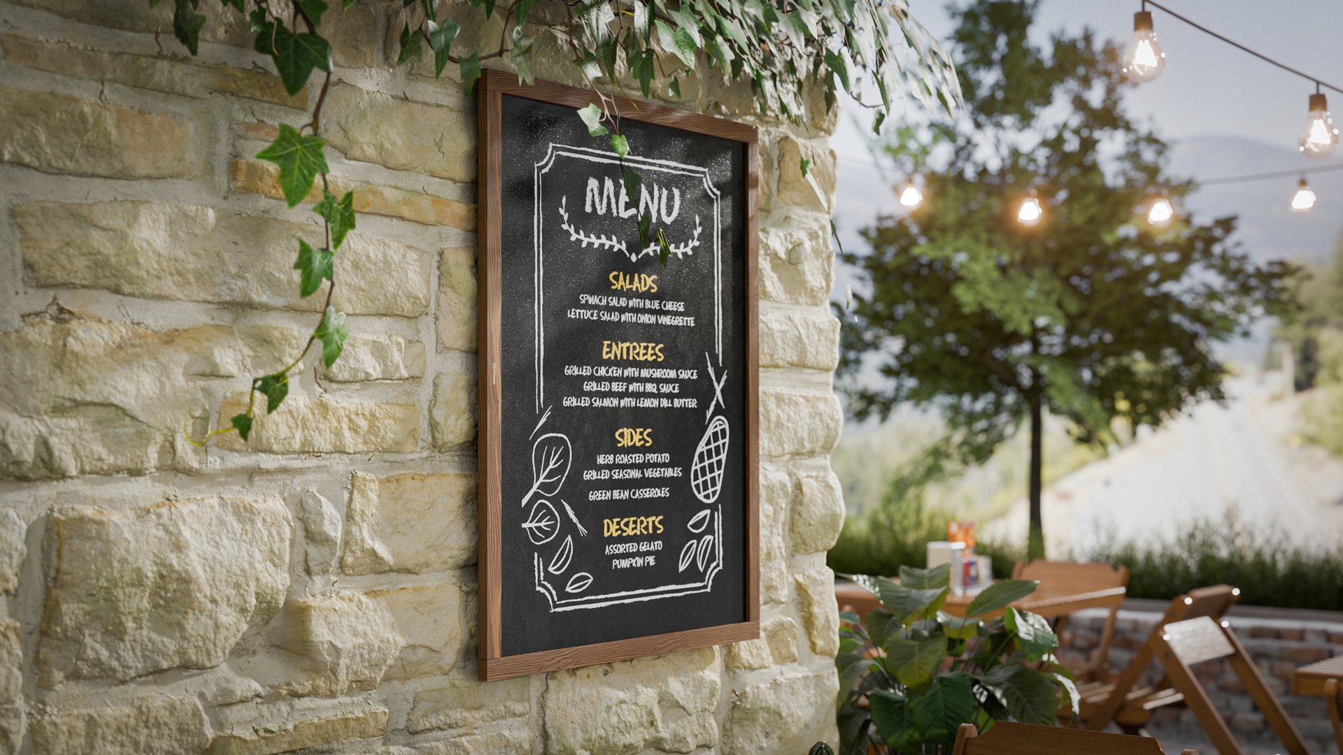 Uniwersalne zastosowanie – Tablica do restauracji, kawiarni i nie tylko