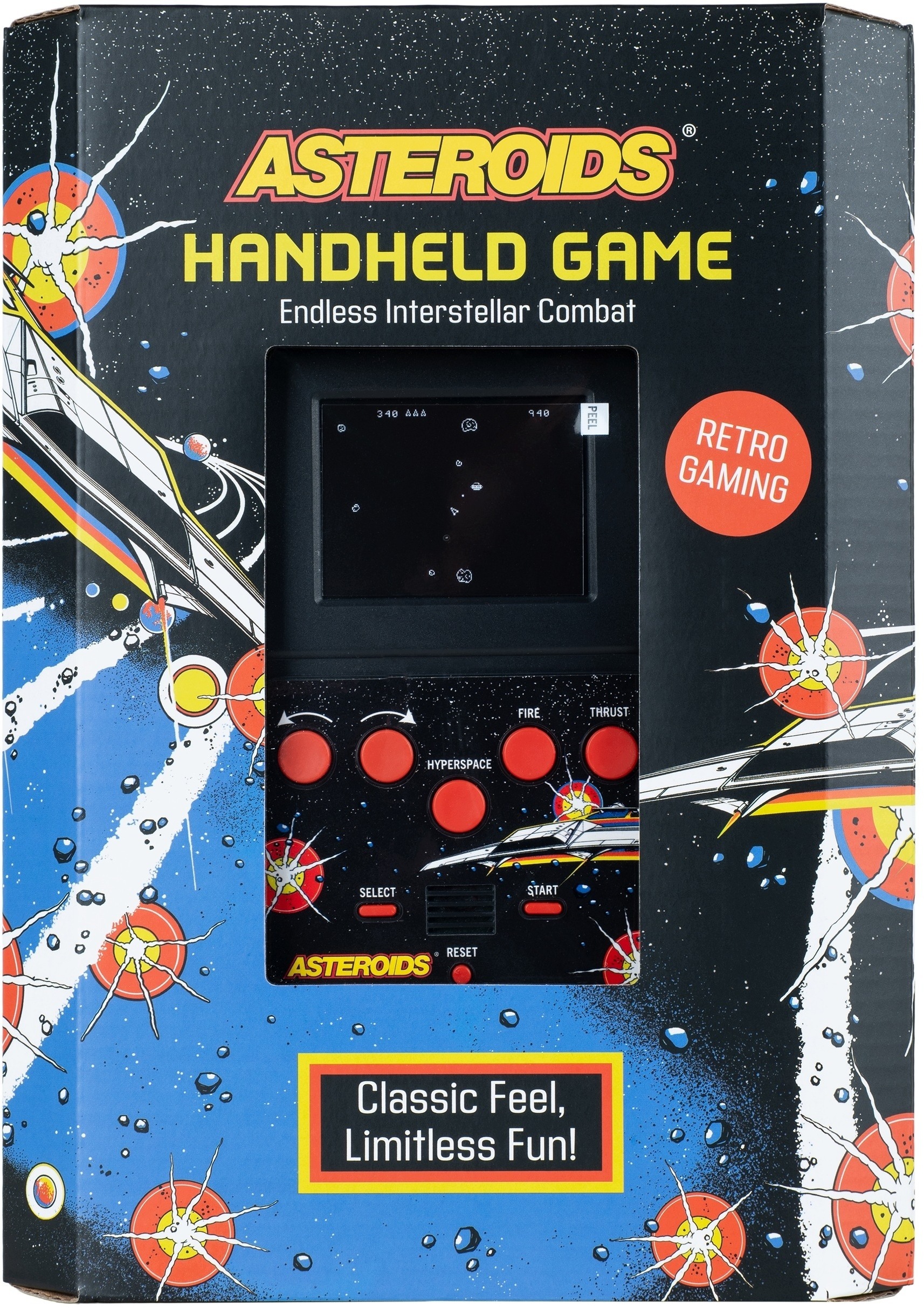 Asteroids Retro Mini Arcade – Klasyczna gra w podręcznej wersji