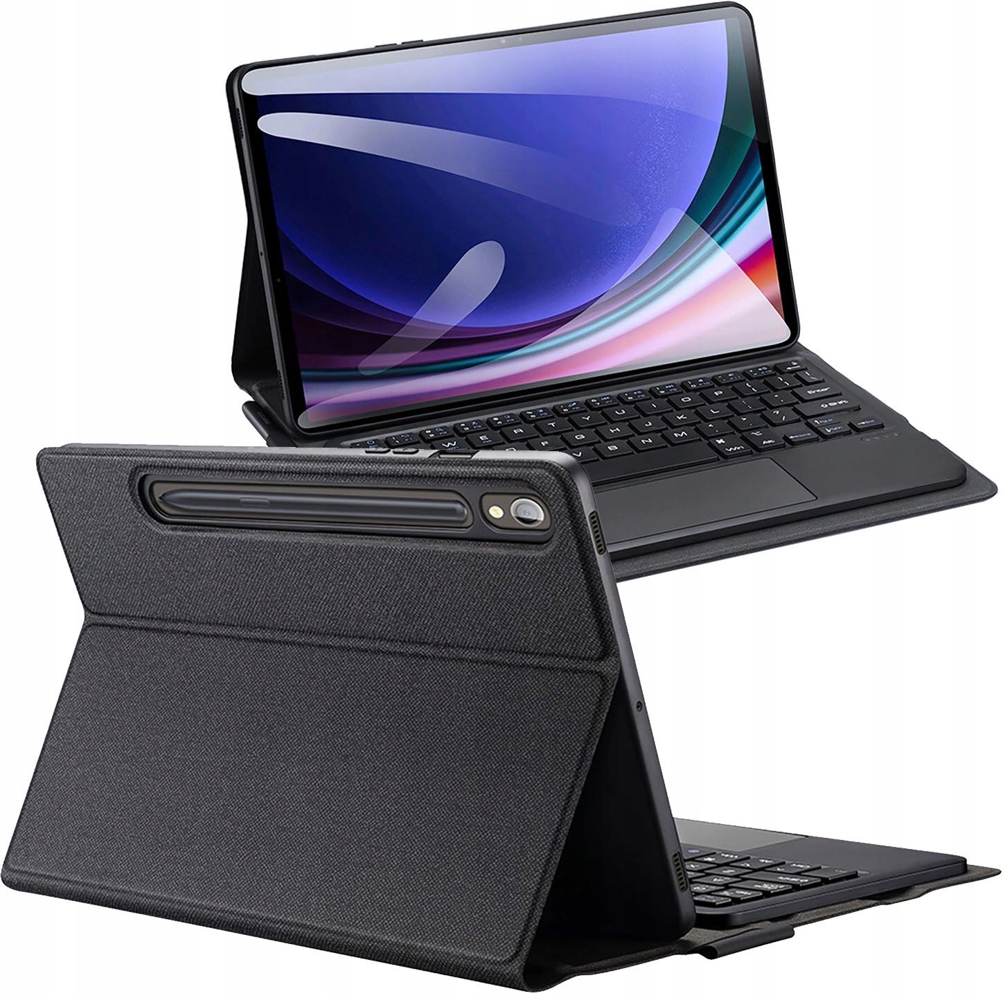 DUX DUCIS etui TK składane z klawiaturą bezprzewodową do SAMSUNG Tab S9/S9 FE/S10 FE – Elegancja i funkcjonalność