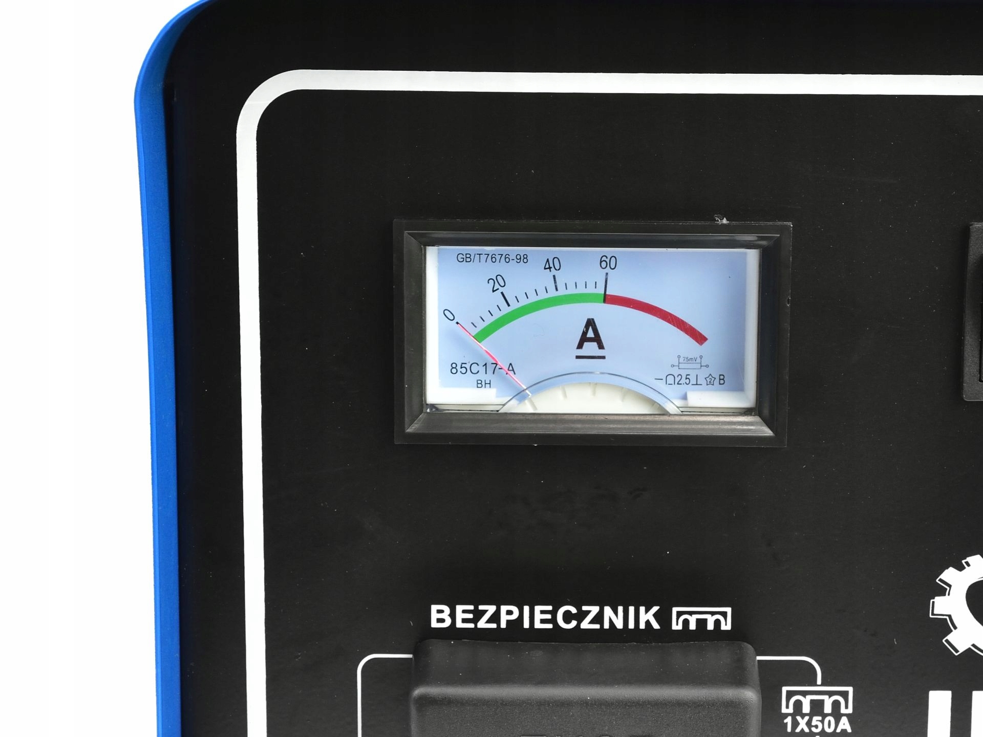 Obsługiwane akumulatory o pojemności do 400Ah