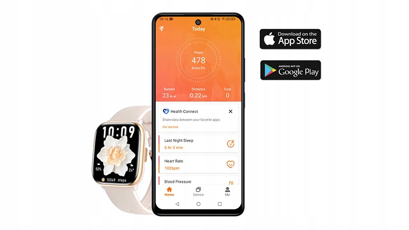 Aplikacja FitCloud Pro – Wiele języków i funkcji