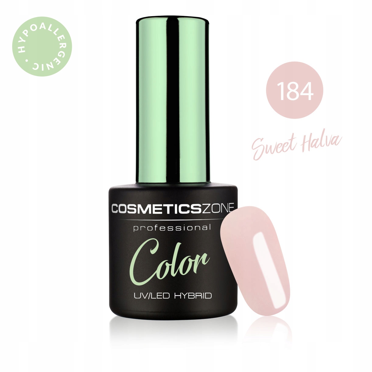 COSMETICS ZONE LAKIER HYBRYDOWY KOLOR 7ML - NR 184 EAN (GTIN) 5903876980856