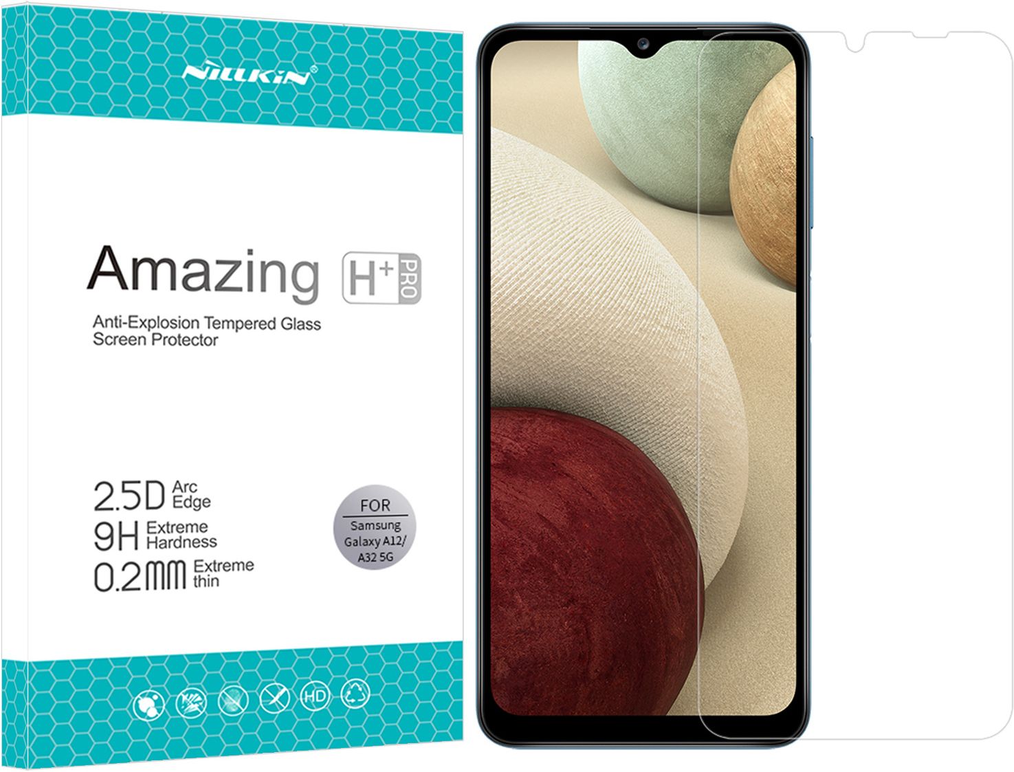 Szkło hartowane NILLKIN H+ PRO dla Samsung Galaxy A32 5G -