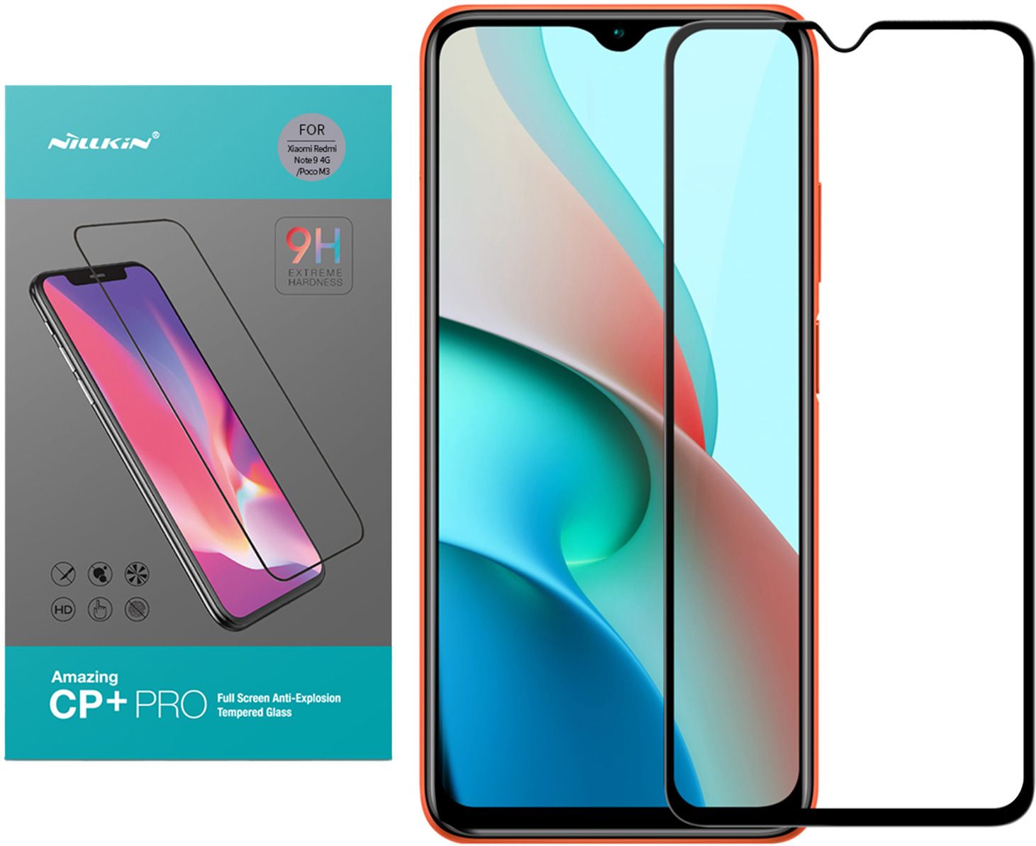 Szkło NILLKIN CP+ PRO dla Xiaomi Poco M3 -