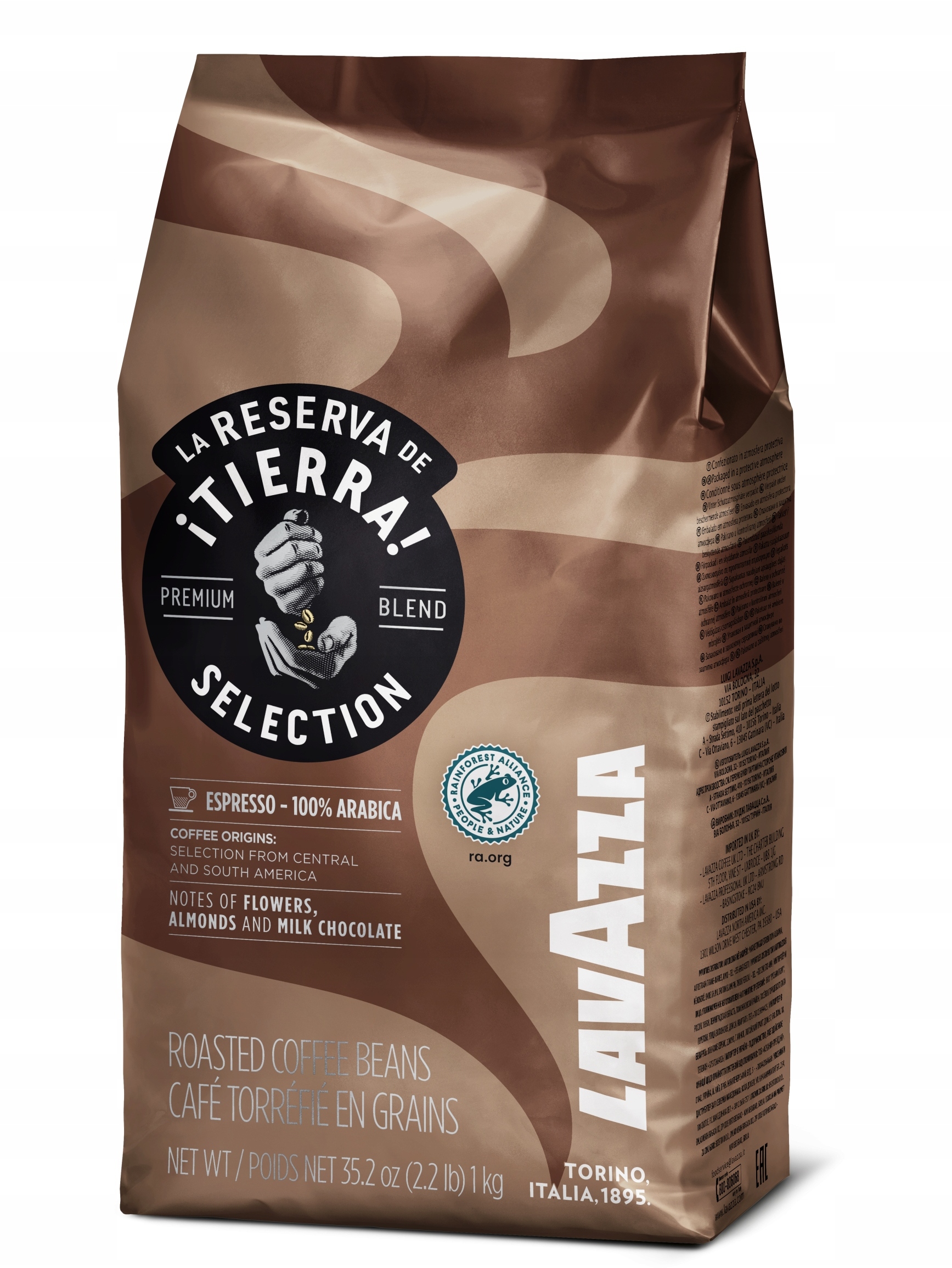 Lavazza Tierra Selection 1 kg – Doskonała kawa dla koneserów