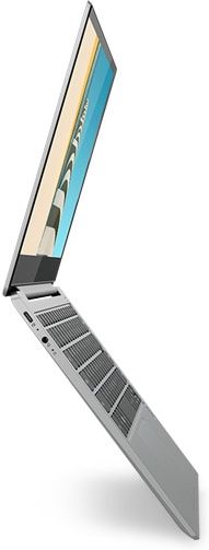 Side on view of the Yoga S730, showing how super slim it is â€“ just 11.9 mm