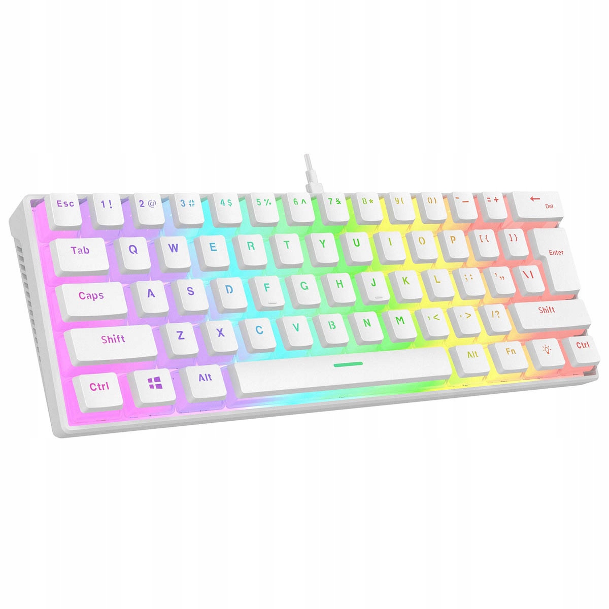 20 trybów podświetlenia RGB – dostosuj klimat swojego setupu